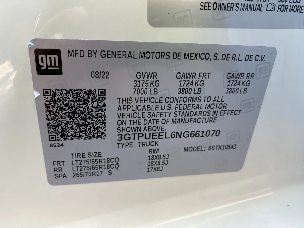 2022 GMC Sierra 1500 AT4 thumbnail 42