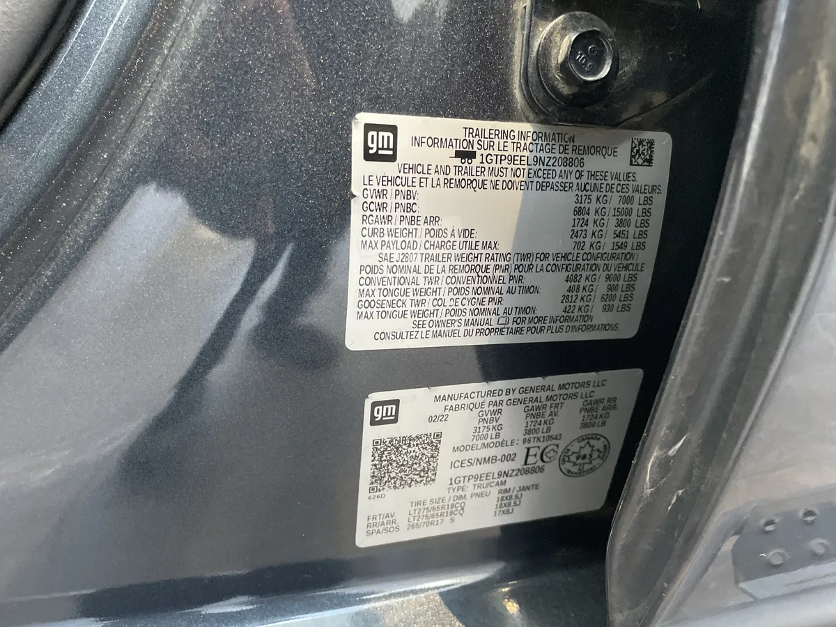 2022 GMC Sierra 1500 Limited AT4 thumbnail 38