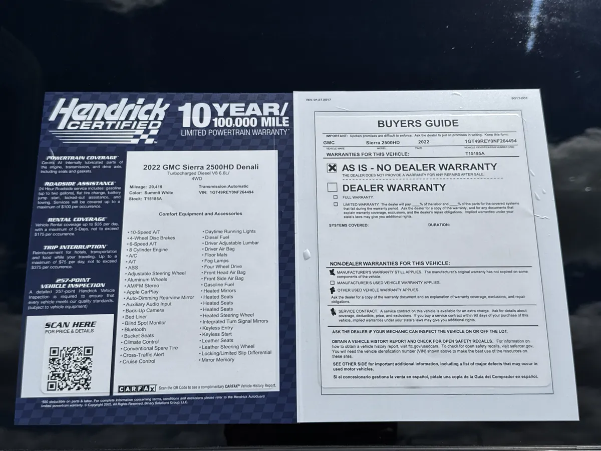 2022 GMC Sierra 2500HD Denali thumbnail 37