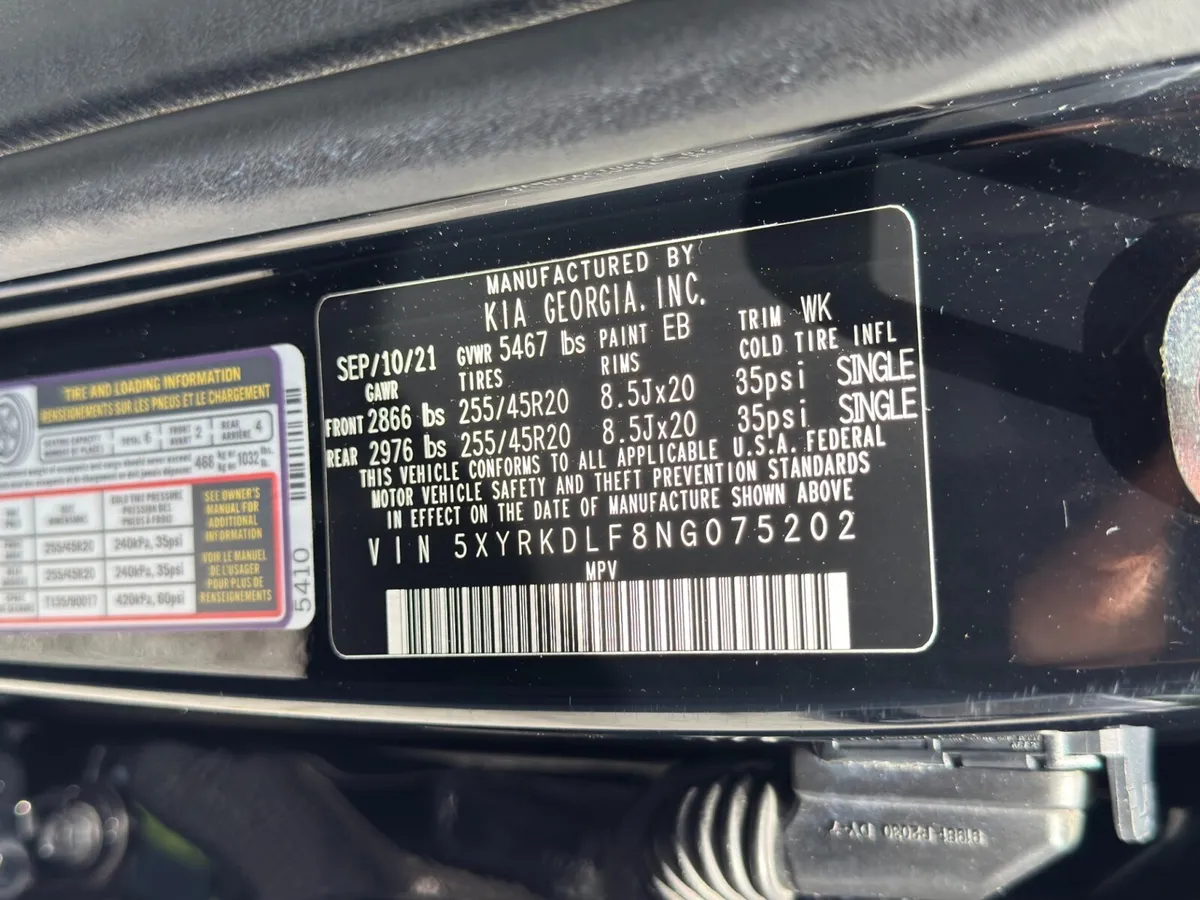 2022 Kia Sorento X-Line SX Prestige thumbnail 45