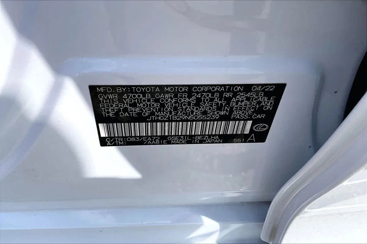 2022 Lexus IS 350 F SPORT thumbnail 35
