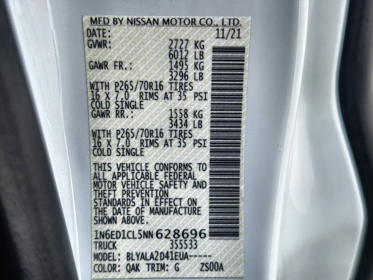 2022 Nissan Frontier King Cab S 4x2 thumbnail 29