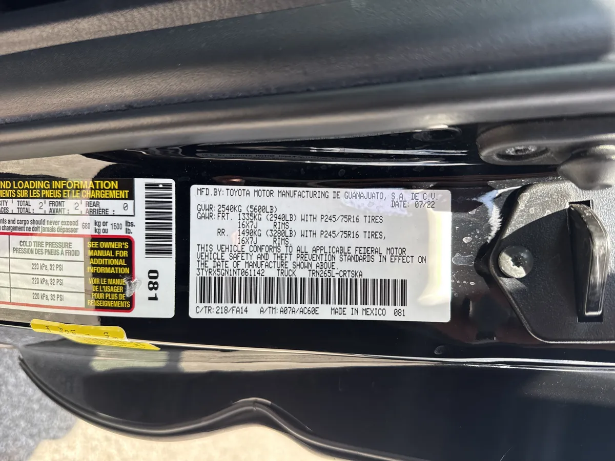 2022 Toyota Tacoma 2WD thumbnail 28