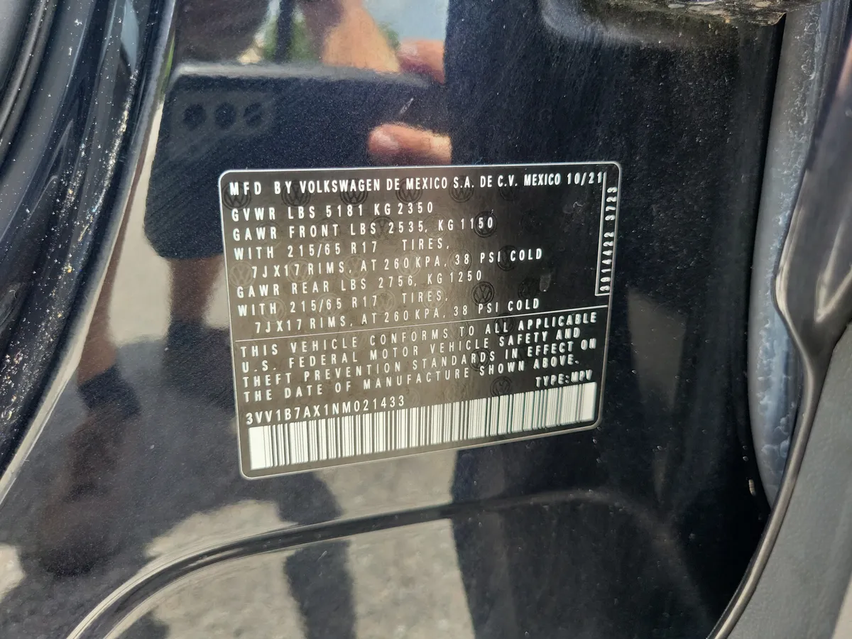2022 Volkswagen Tiguan S thumbnail 32