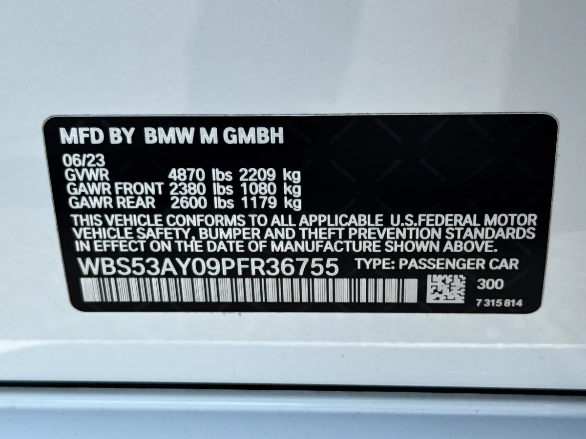 2023 BMW M3 thumbnail 34