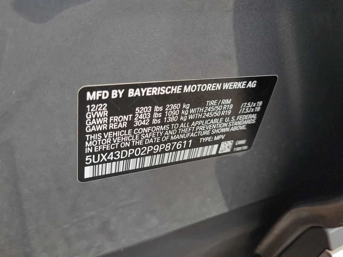 2023 BMW X3 sDrive30i thumbnail 31