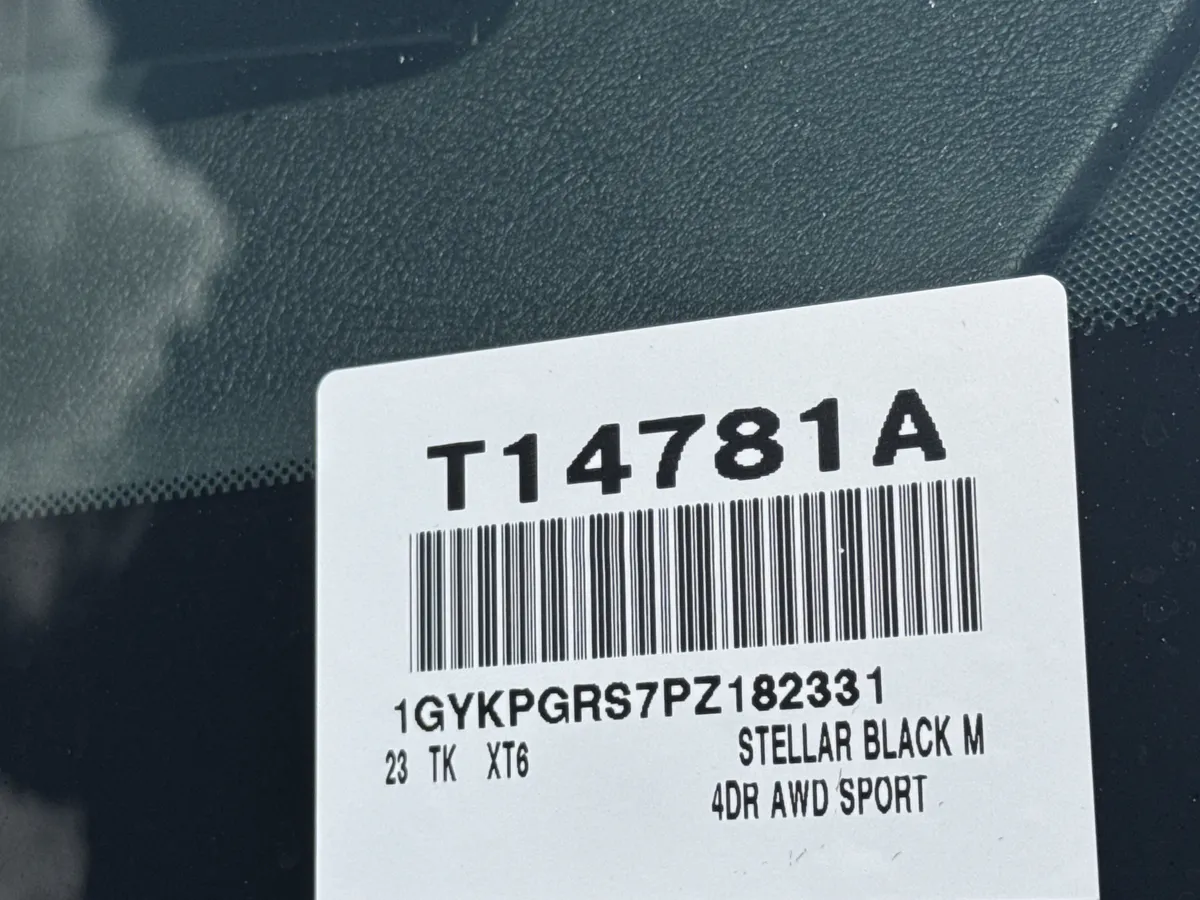 2023 CADILLAC XT6 AWD Sport thumbnail 37