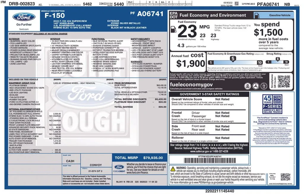 2023 Ford F-150 XLT thumbnail 7