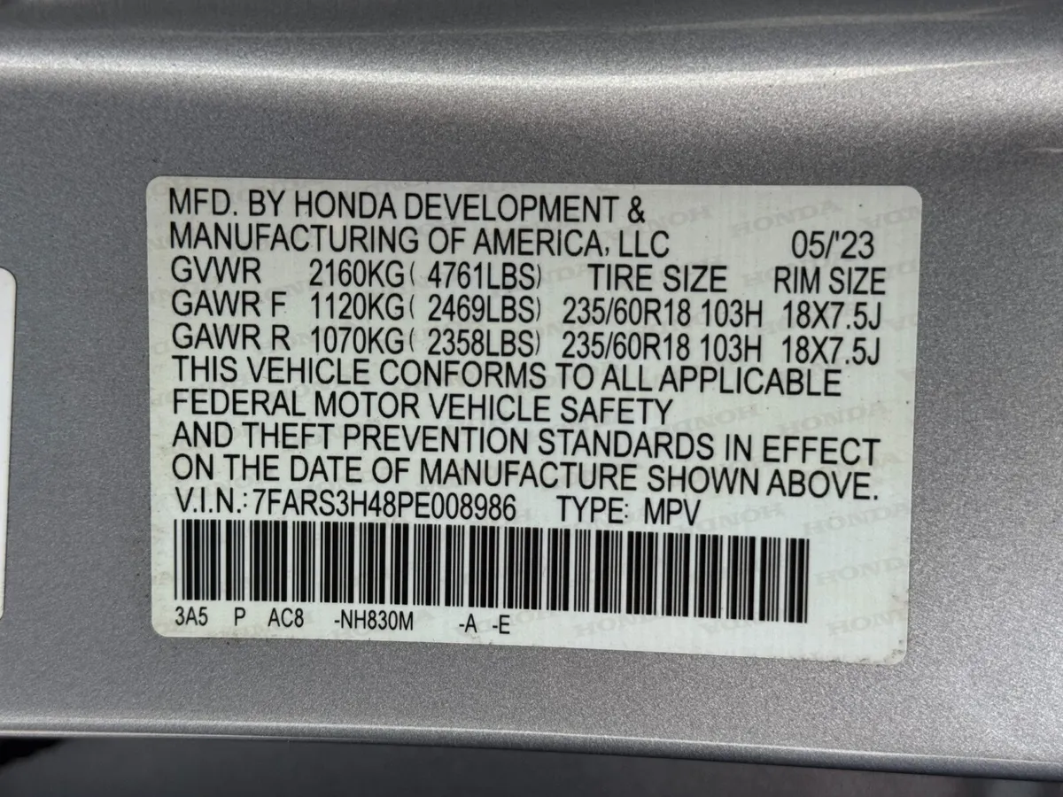 2023 Honda CR-V EX thumbnail 39