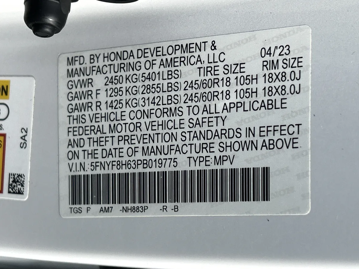2023 Honda Passport TrailSport thumbnail 35