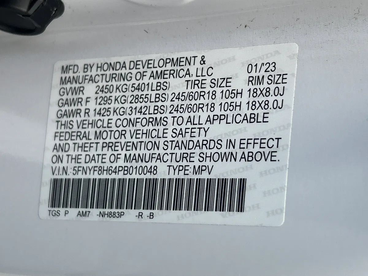 2023 Honda Passport TrailSport thumbnail 35