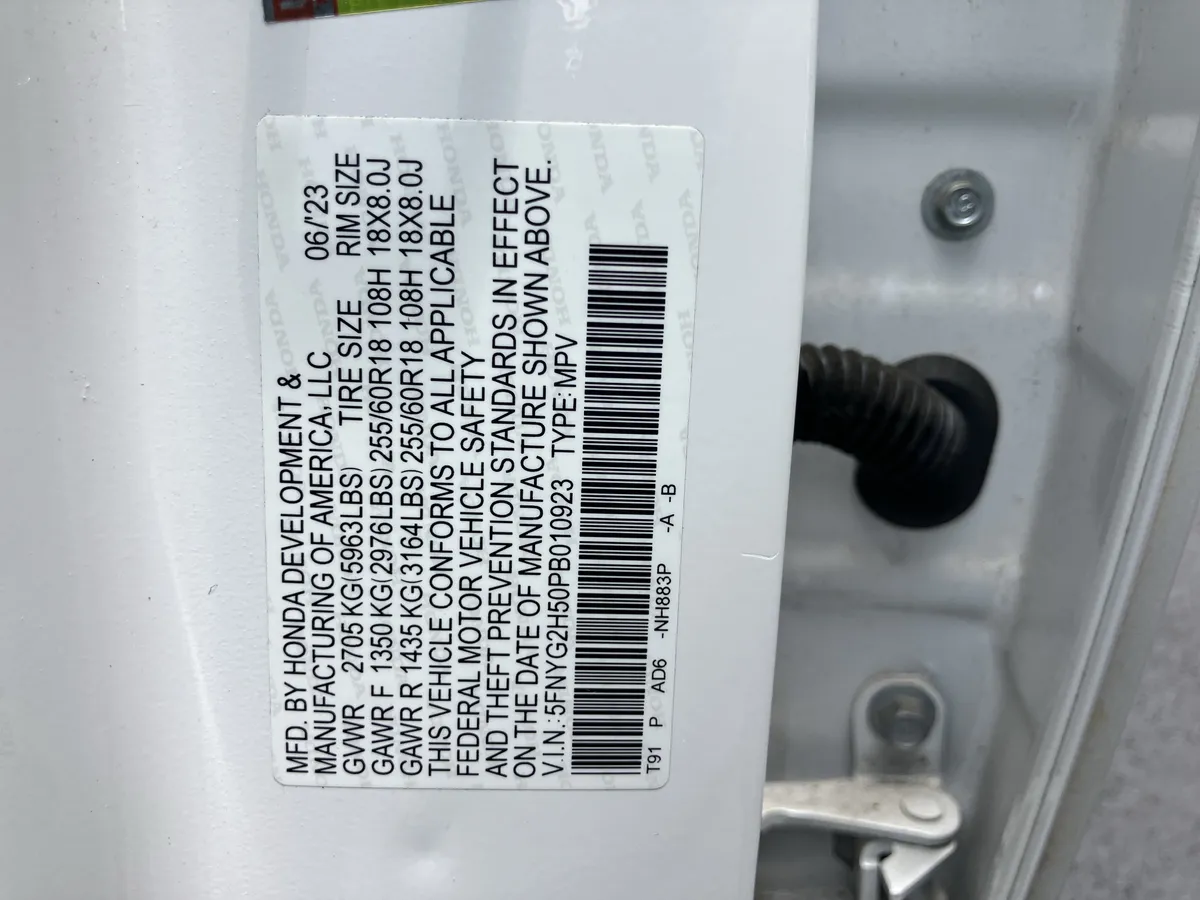 2023 Honda Pilot EX-L 7 Passenger 2WD thumbnail 35
