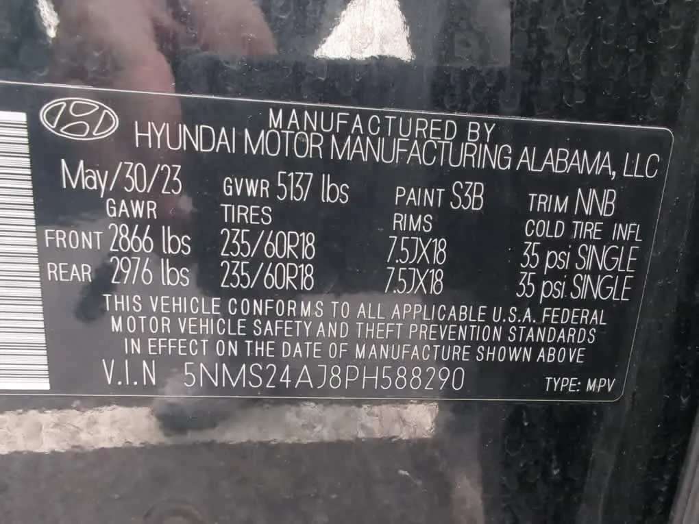 2023 HYUNDAI SANTA FE SEL thumbnail 7