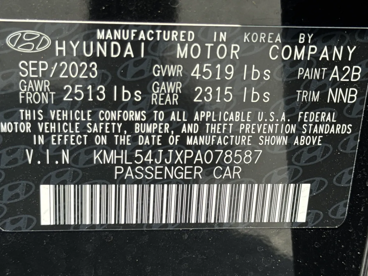 2023 Hyundai Sonata Hybrid Limited thumbnail 32