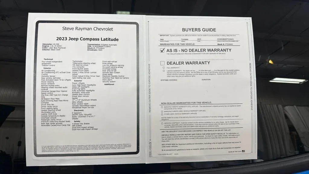 2023 Jeep Compass Latitude thumbnail 27