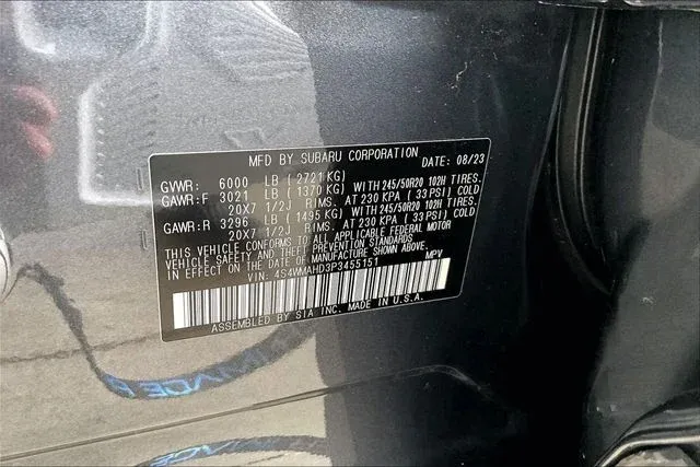 2023 Subaru Ascent Onyx Edition thumbnail 16