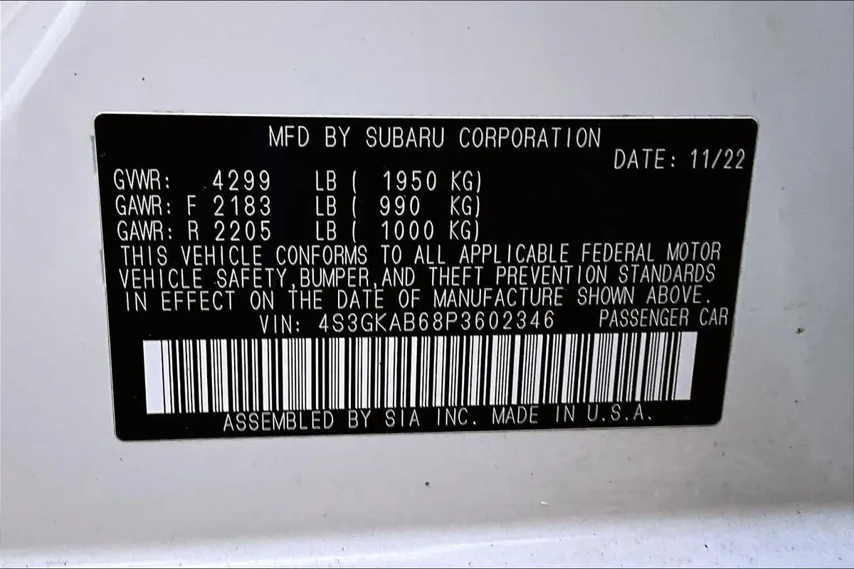 2023 Subaru Impreza thumbnail 31