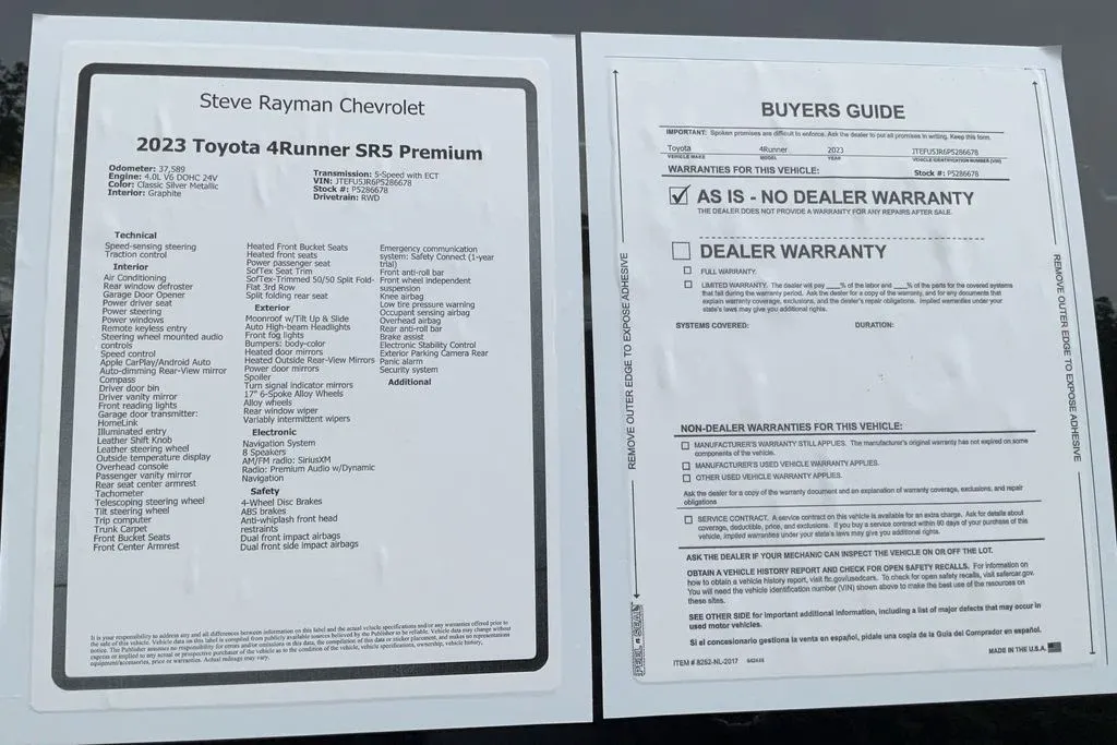 2023 Toyota 4Runner SR5 Premium thumbnail 26