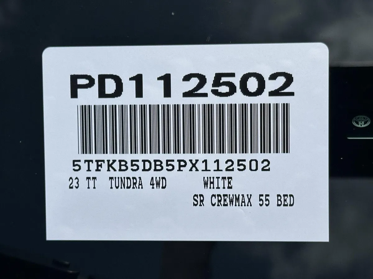 2023 TOYOTA TRUCK TUNDRA 4WD SR thumbnail 15