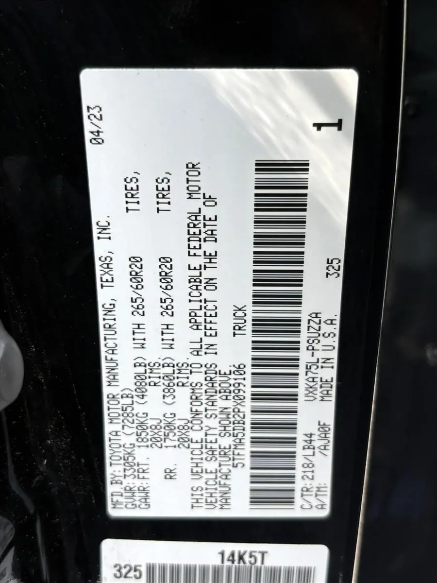 2023 Toyota Tundra 1794 3.5L V6 thumbnail 27