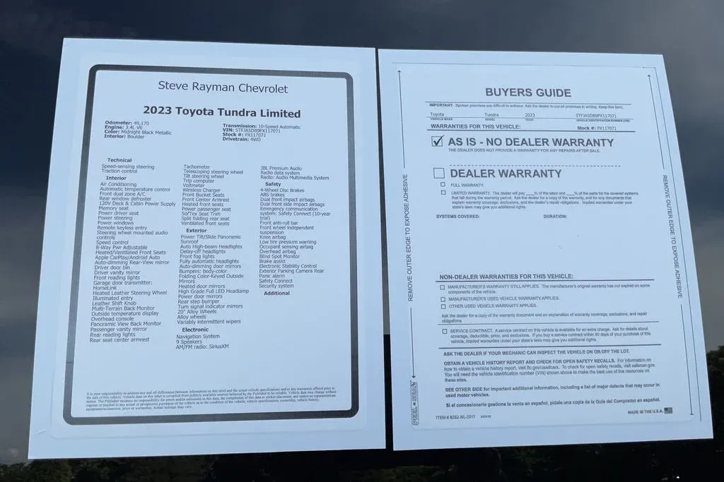 2023 Toyota Tundra Limited thumbnail 26