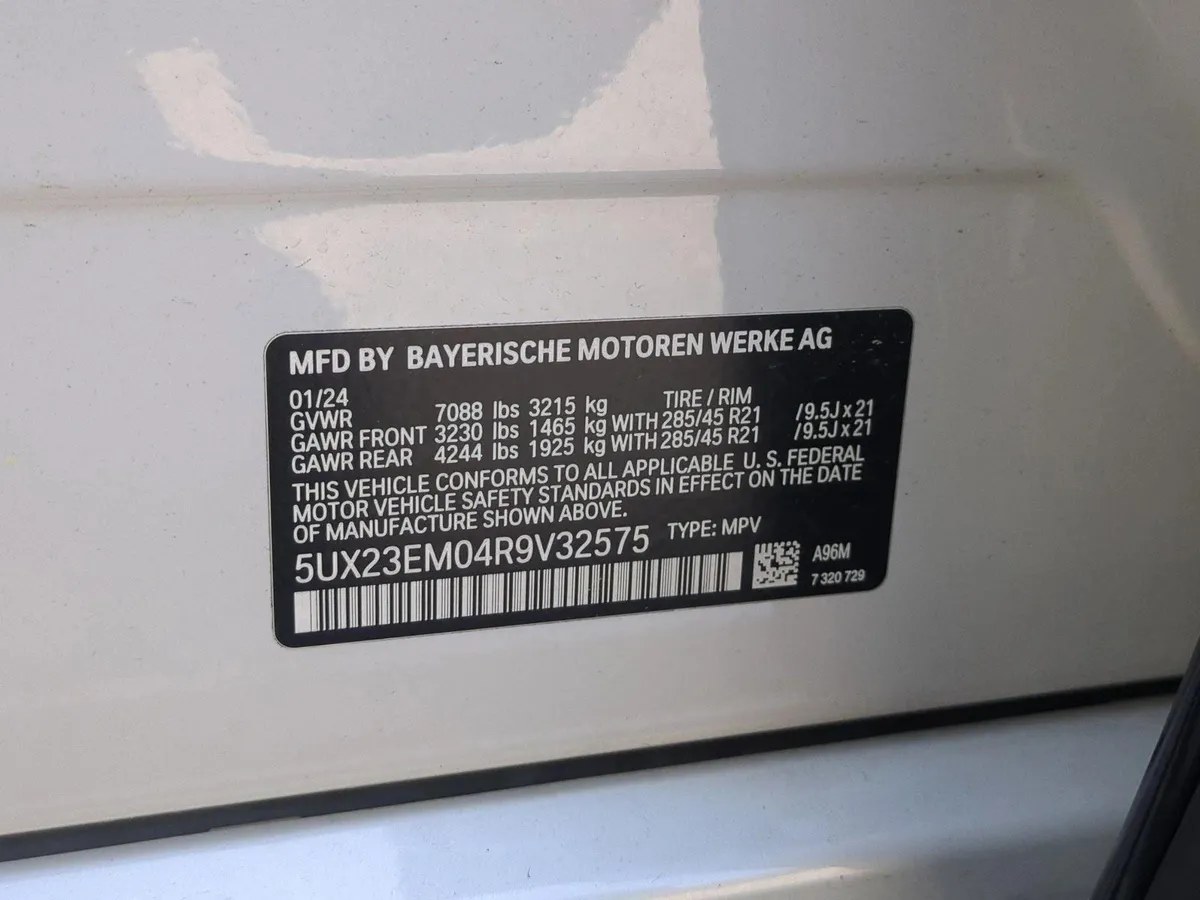 2024 BMW X7 xDrive40i thumbnail 29