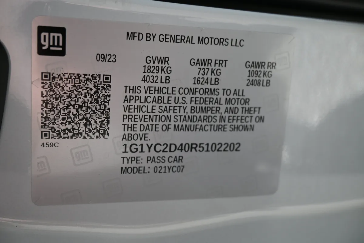 2024 Chevrolet Corvette 3LT thumbnail 31