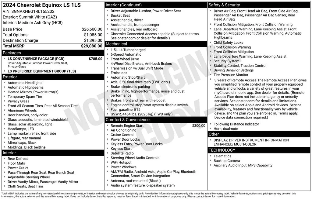 2024 Chevrolet Equinox LS thumbnail 7