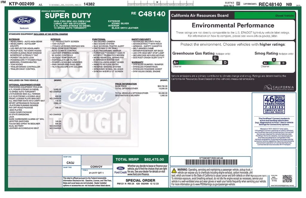2024 Ford F-350SD Lariat thumbnail 7
