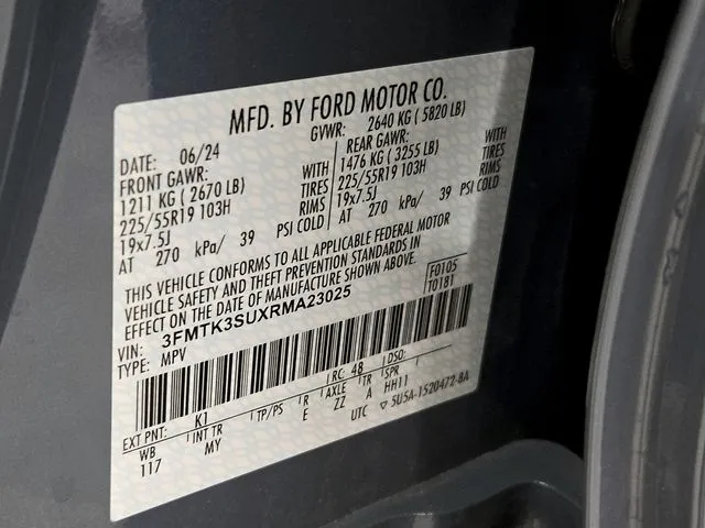 2024 Ford Mustang Mach-E Premium thumbnail 30