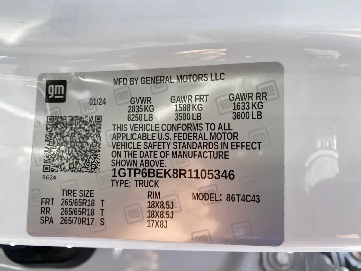 2024 GMC Canyon 4WD Elevation thumbnail 36