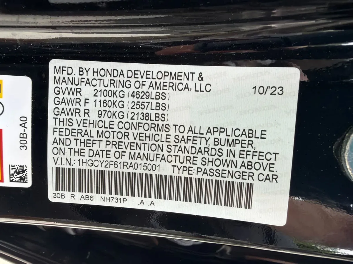 2024 Honda Accord Hybrid EX-L thumbnail 21