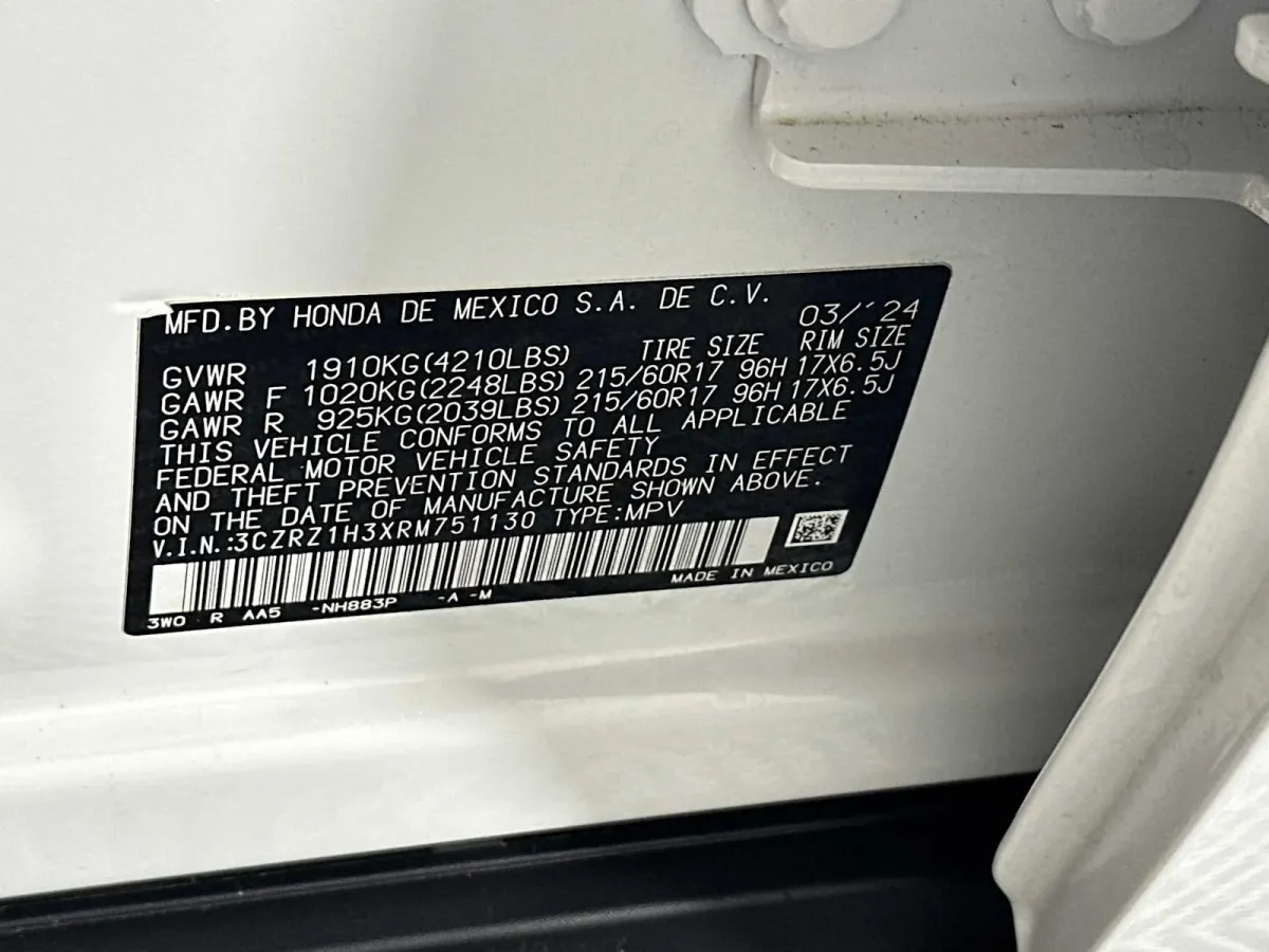 2024 Honda HR-V LX thumbnail 32