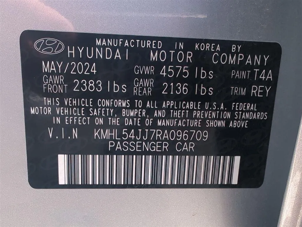 2024 HYUNDAI SONATA HYBRID Limited thumbnail 7