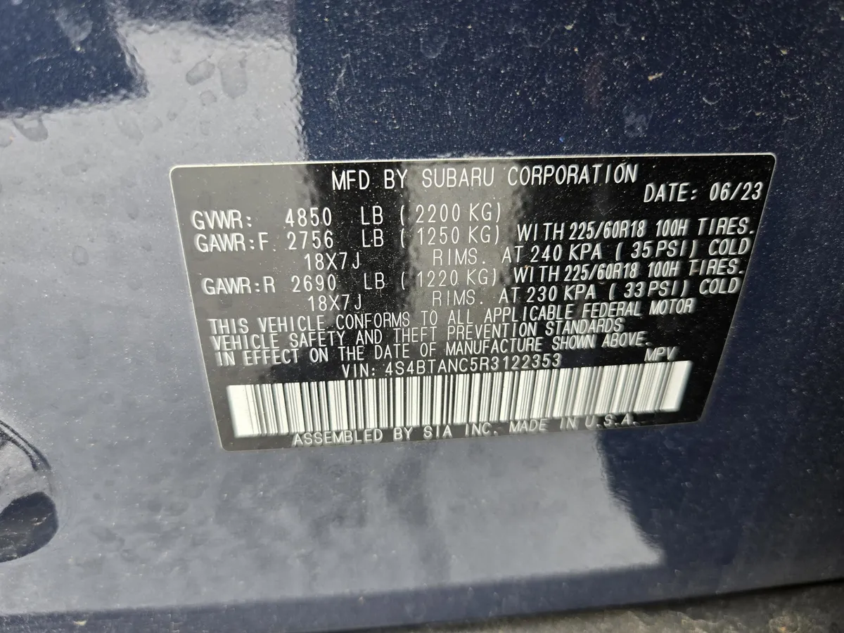 2024 Subaru Outback Limited thumbnail 30