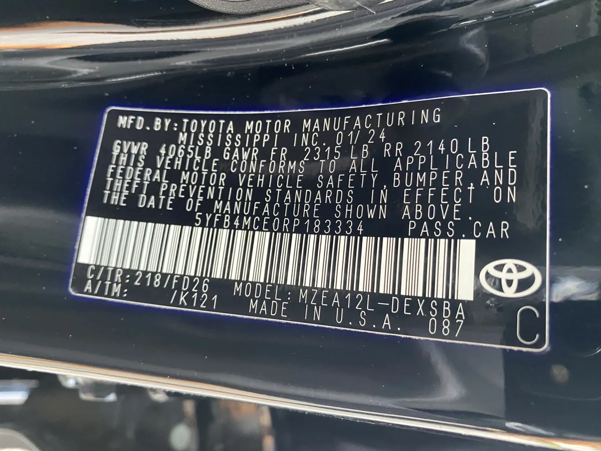 2024 Toyota Corolla Nightshade Edition thumbnail 35