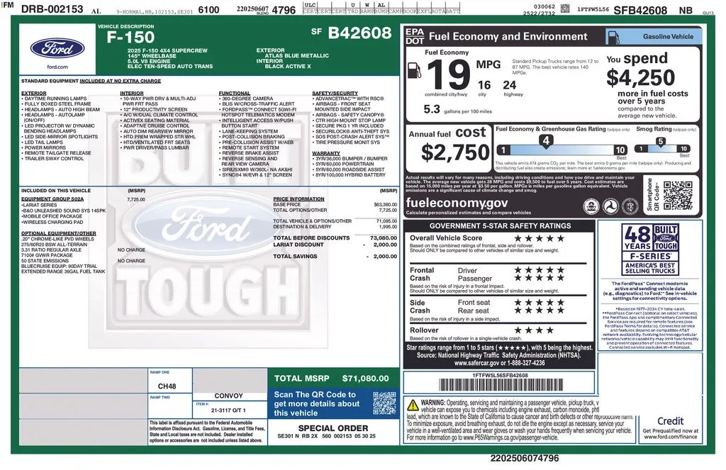 2025 Ford F-150 Lariat thumbnail 27
