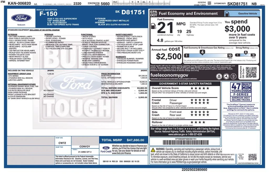 2025 Ford F-150 STX thumbnail 27
