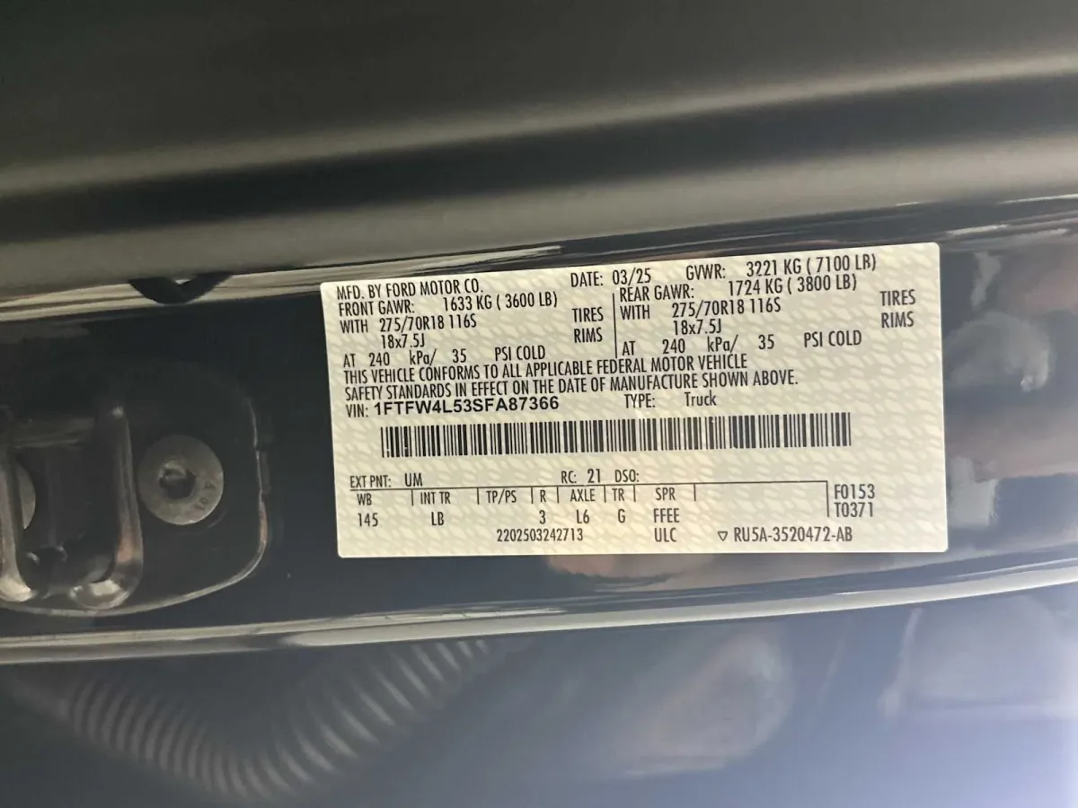 2025 Ford F-150 Tremor thumbnail 38