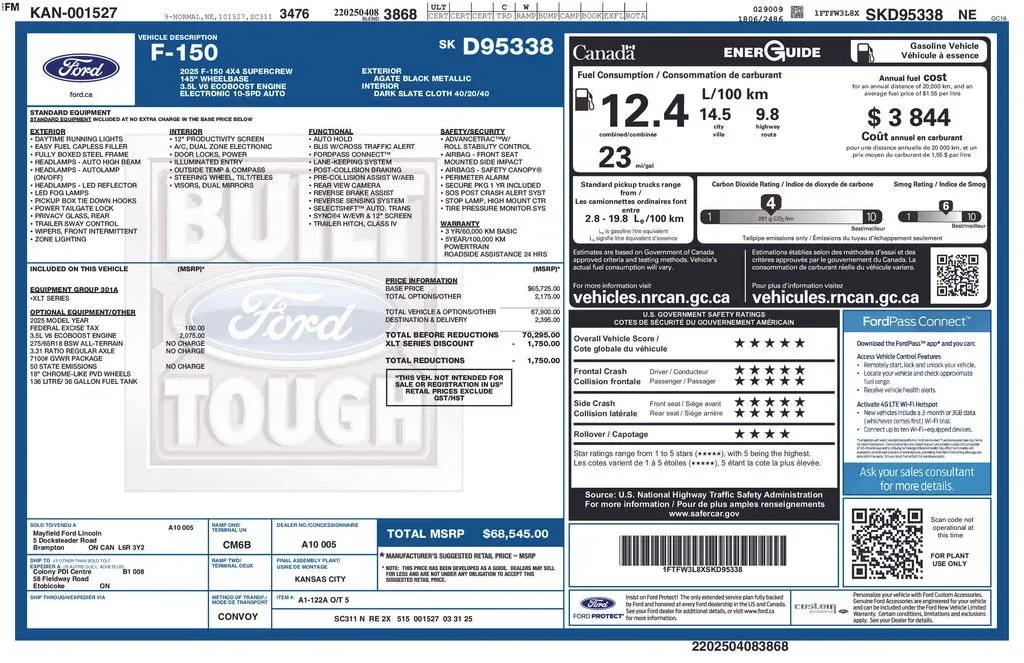 2025 Ford F-150 XLT thumbnail 3