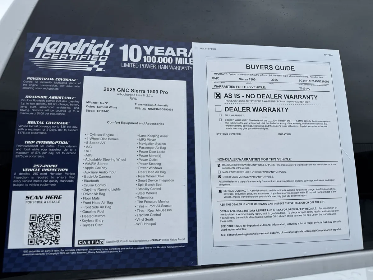 2025 GMC Sierra 1500 Pro thumbnail 31