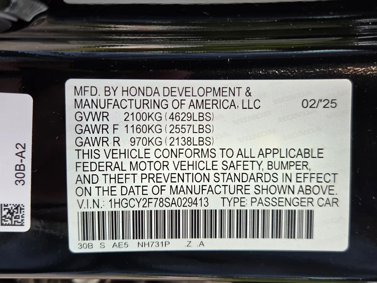 2025 Honda Accord Hybrid Sport-L thumbnail 34