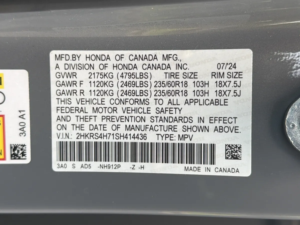 2025 Honda CR-V EX-L thumbnail 35