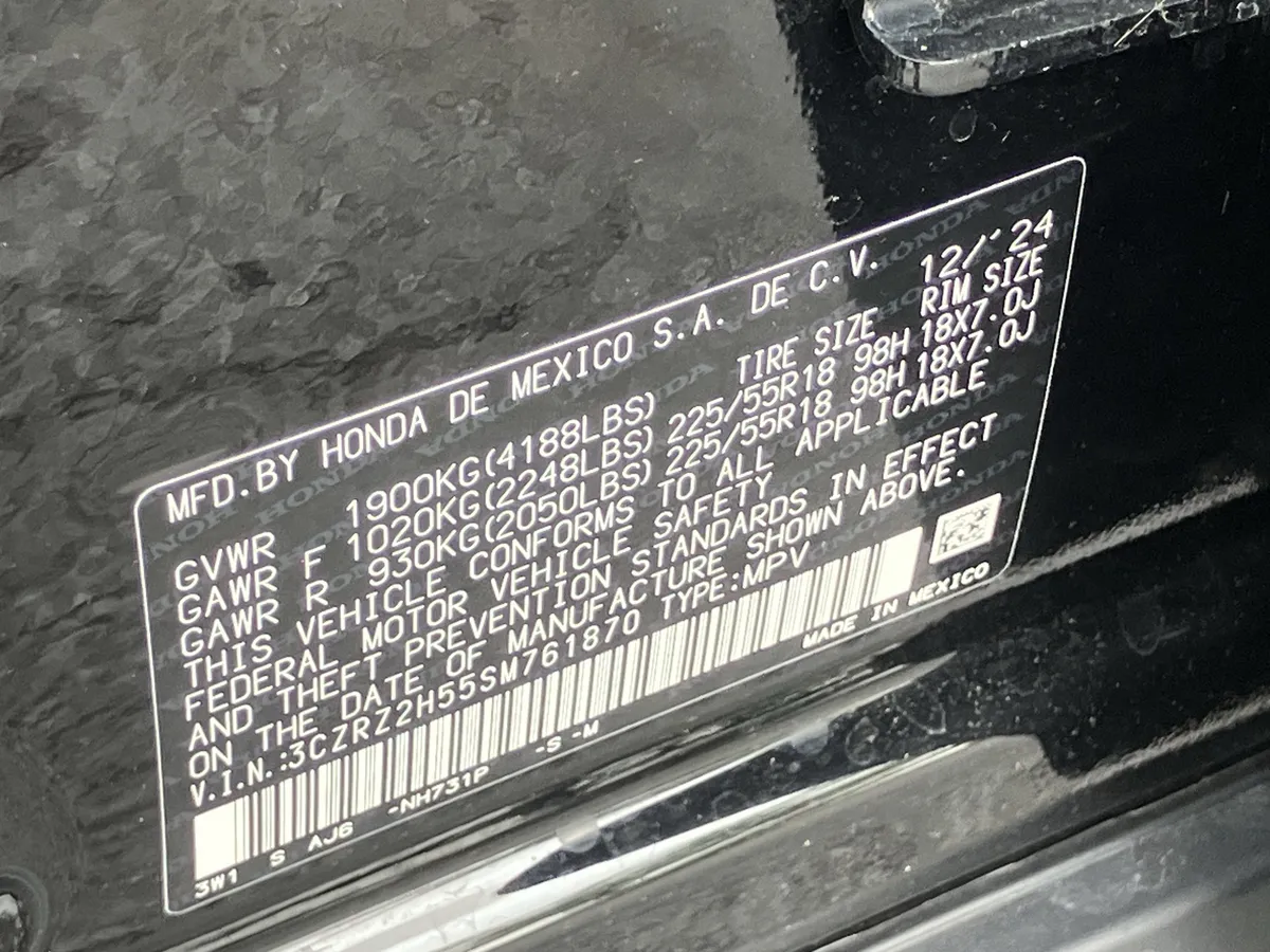 2025 Honda HR-V Sport AWD CVT thumbnail 30