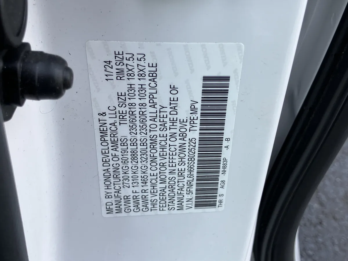 2025 Honda Odyssey EX-L Auto thumbnail 30