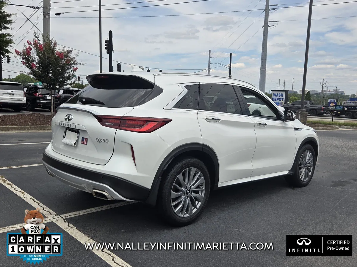 2025 INFINITI QX50 LUXE thumbnail 7