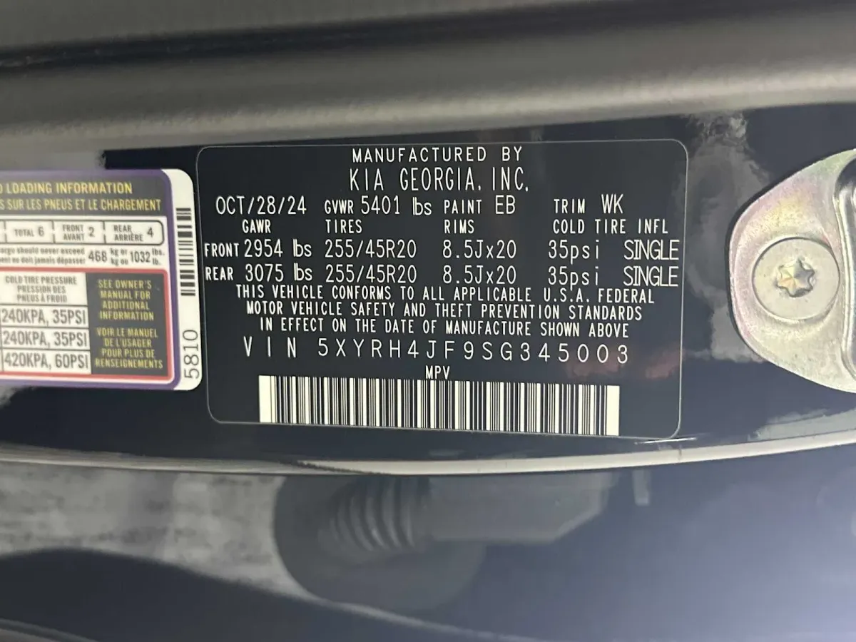 2025 Kia Sorento EX thumbnail 37