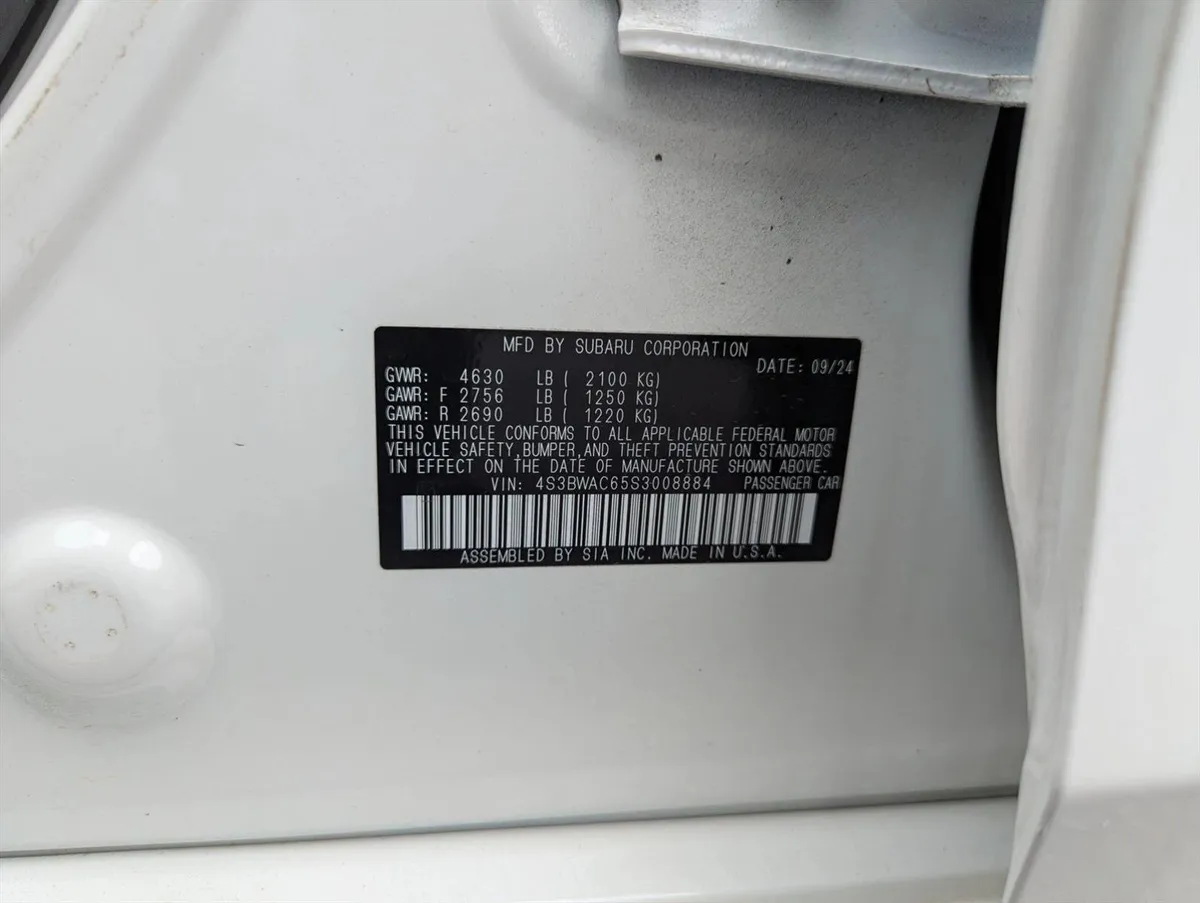 2025 Subaru Legacy Premium thumbnail 30