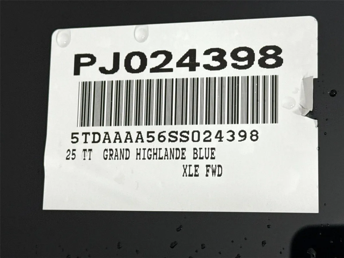 2025 Toyota Grand Highlander XLE thumbnail 46