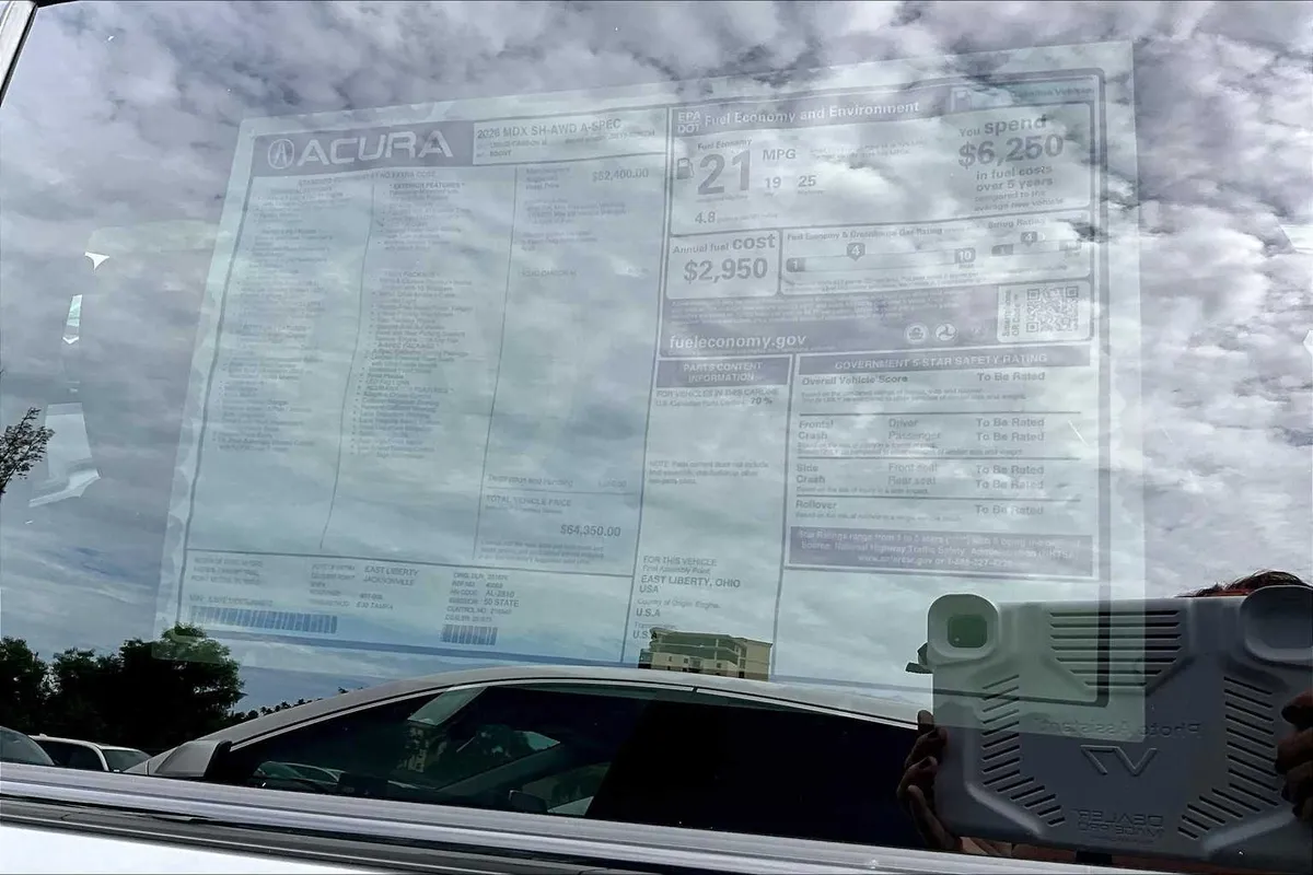 2026 Acura MDX w/A-Spec Package thumbnail 22